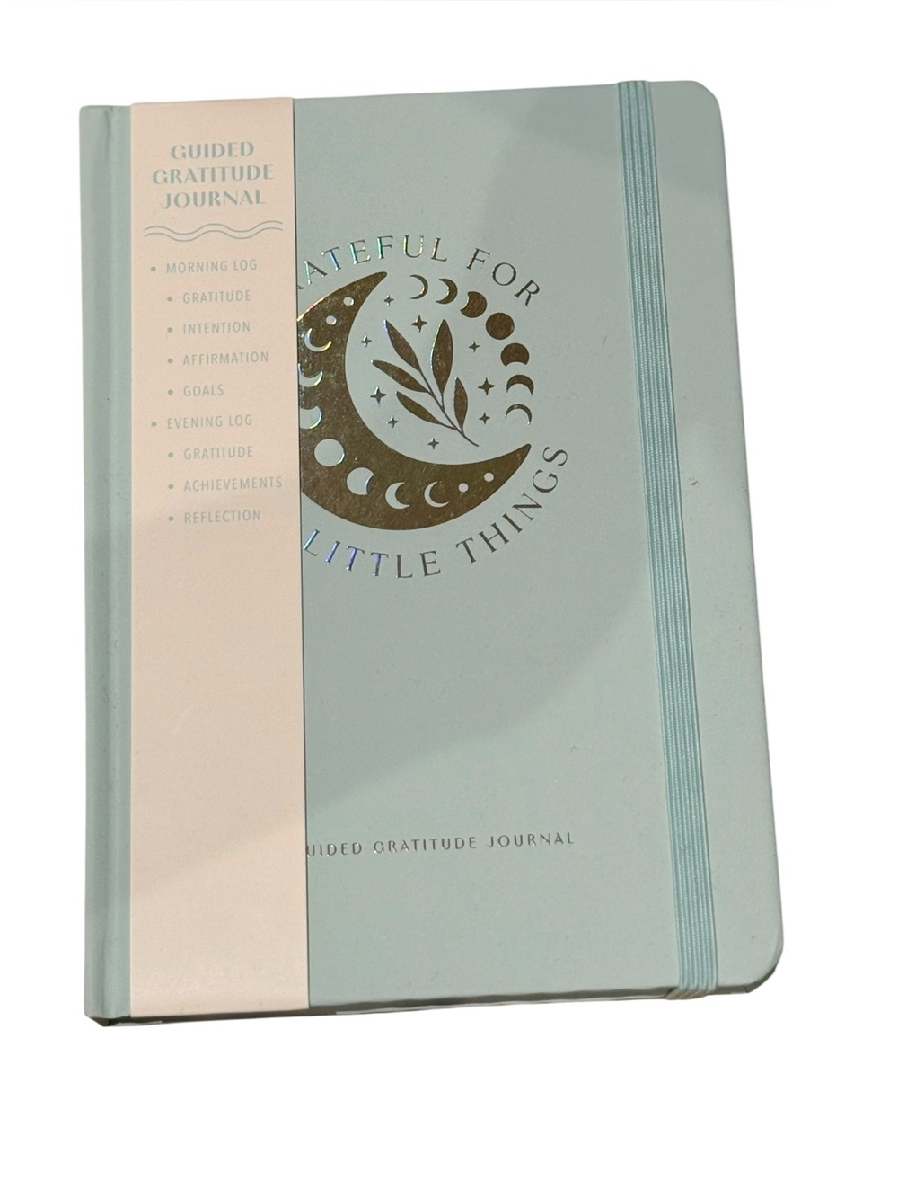 NWOT - Spritz Guided Gratitude Journal Sage Green Hardcover 5x7